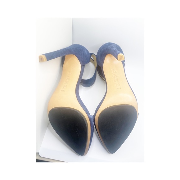 L.A.M.B Navy Blue Oxley II Shoes - Picture 6 of 9